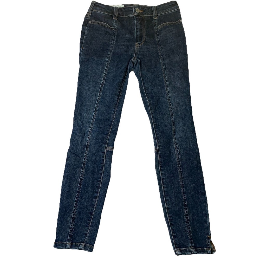 Anthropologie Pilcro And The Letterpress Jeans Women 27 Petite High Rise Legging